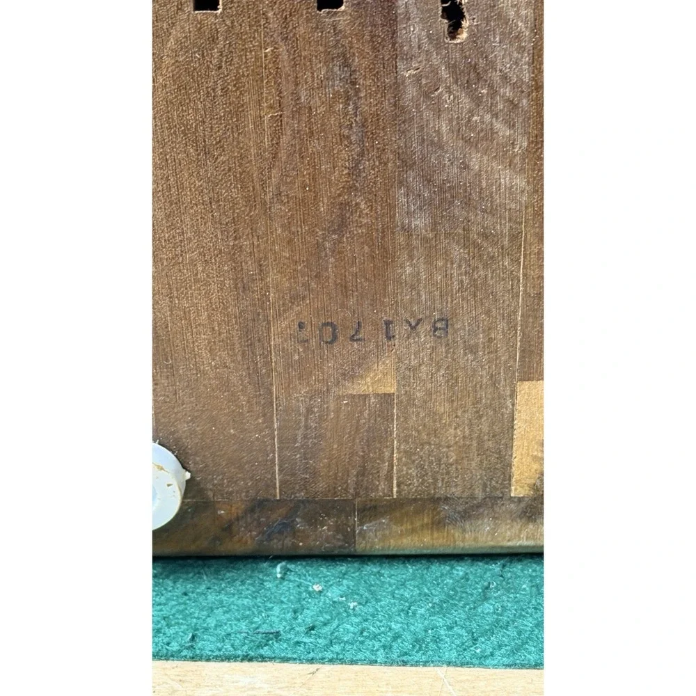 Wüsthof Wooden Knife Block Storage Holder Countertop‎ Organizer Damaged